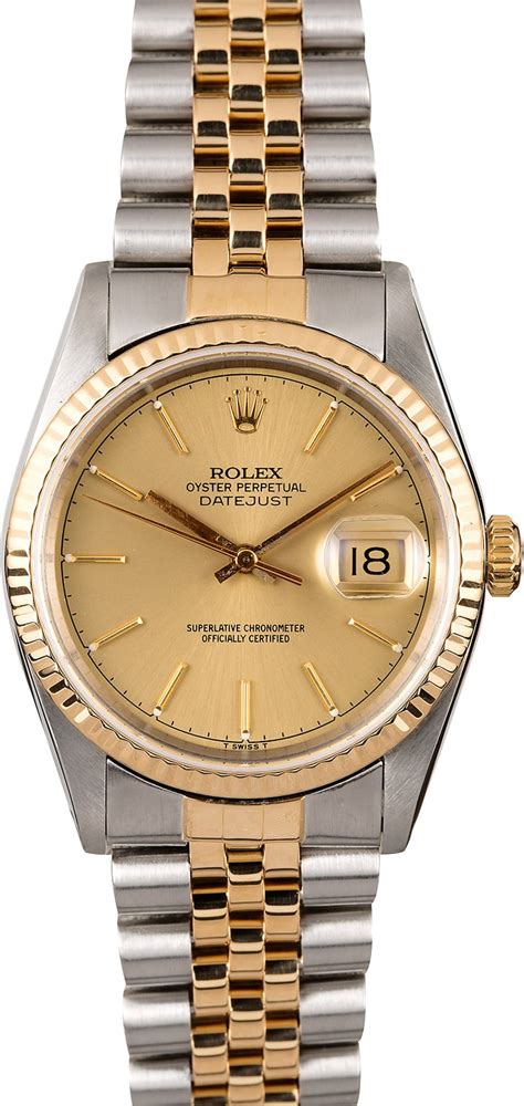 rolex oyster perpetual datejust 16233